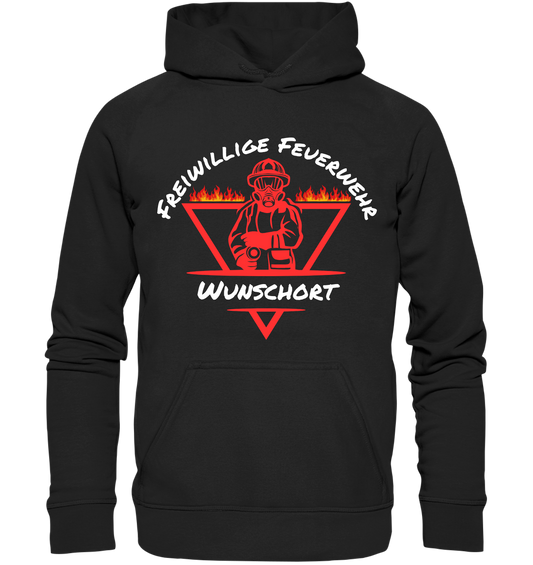 -Feuerwehr- Hoodie (Deep Black)