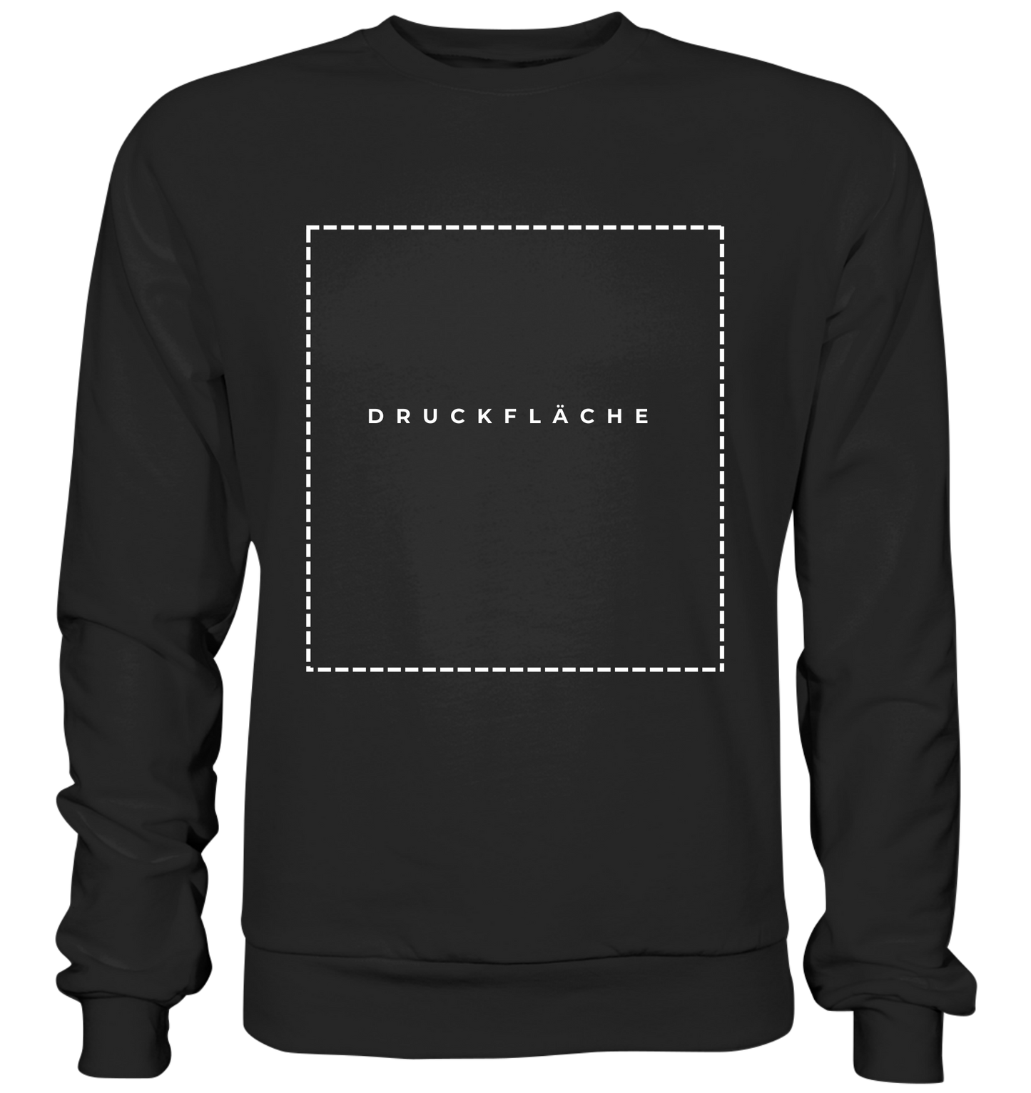 -MyPersonal Sweatshirt- (Deep  Black)
