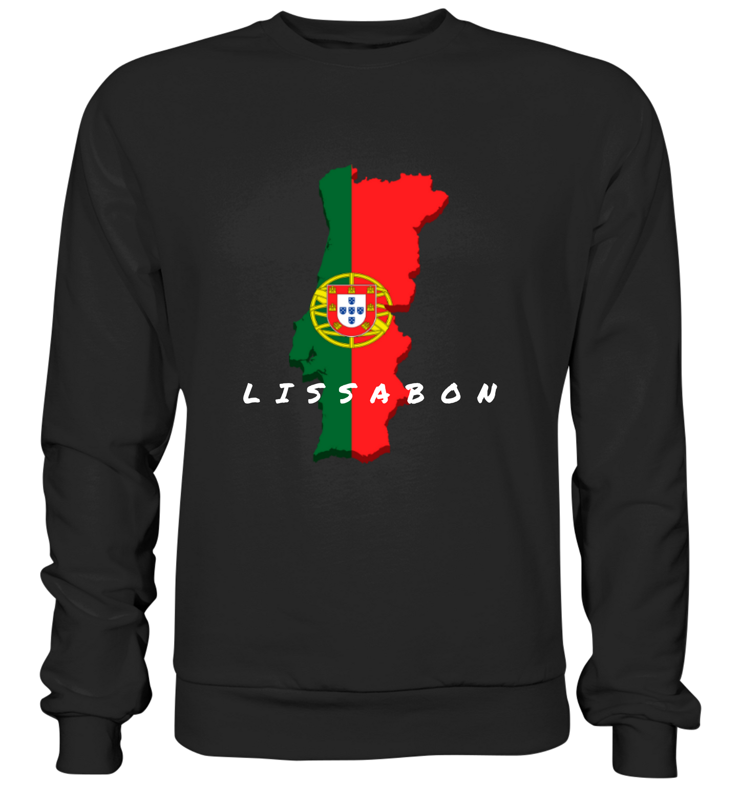 -MyLocation Sweatshirt- (Deep  Black)