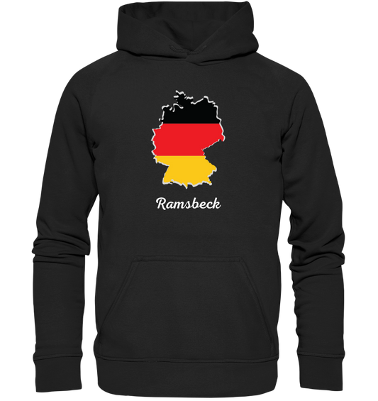 -MyLocation- Hoodie (Deep Black)